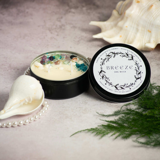 Breeze: Cool Water Soy Wax Candle