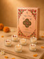 Pushp Set of 6 Scented Floral Candles in Diwali Gift Box