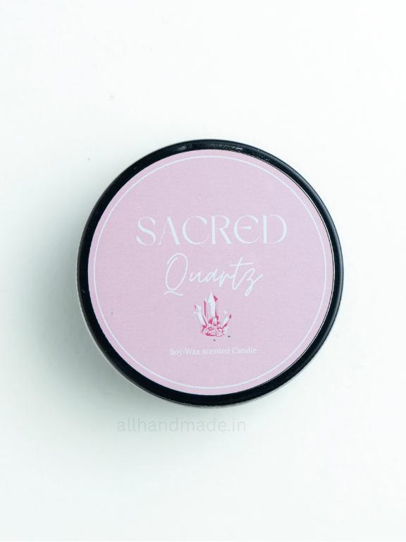 Sacred Quartz Tin Jar Candle