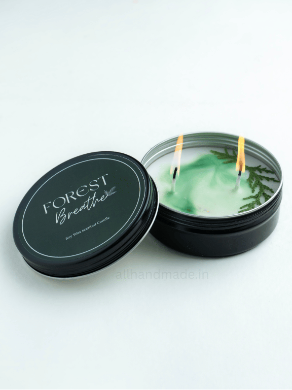Forest Breath Tin Jar Candle