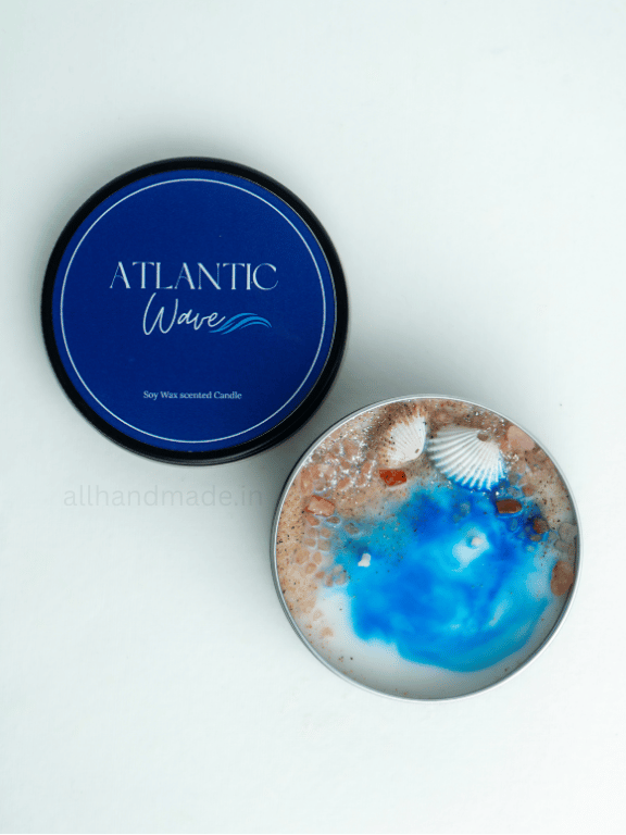 Atlantic Wave Tin Jar Candle
