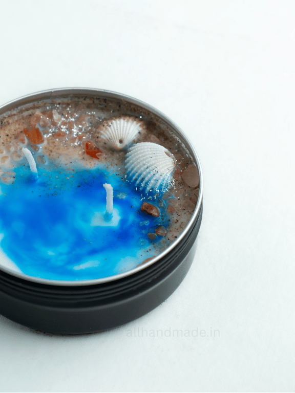 Atlantic Wave Tin Jar Candle