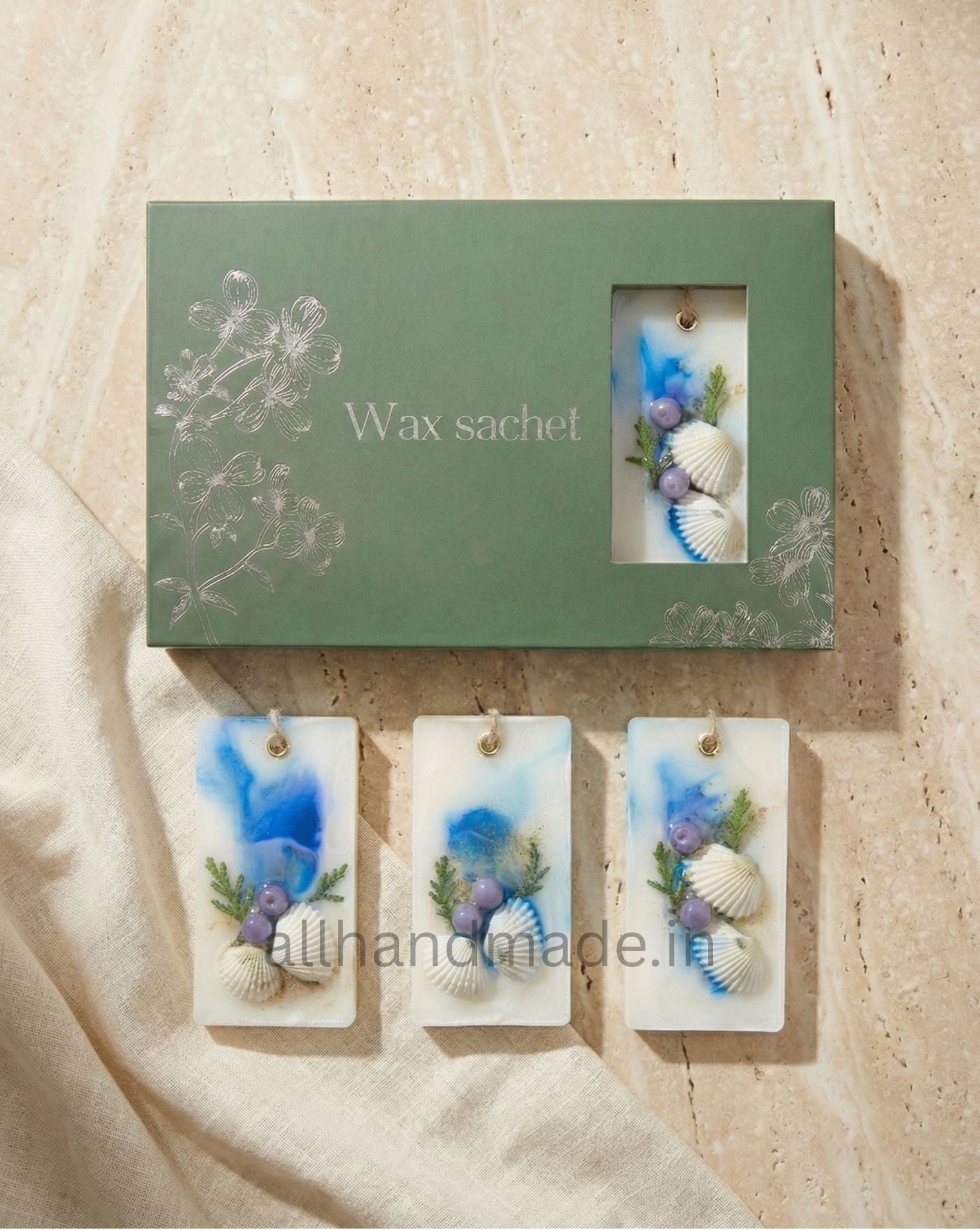 Ocean Breeze Wax Sachet Secondary image