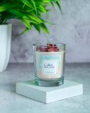 Set of 3 Mood-Enhancing Glass Candles