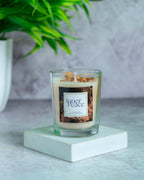 Set of 3 Mood-Enhancing Glass Candles