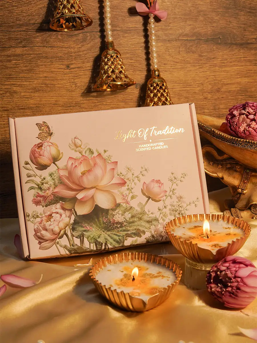 Diya Candle Gift Set for Diwali