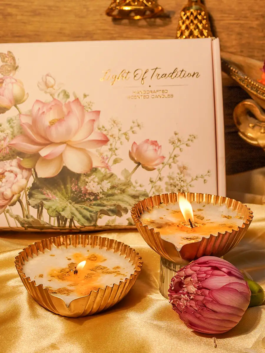 Diya Candle Gift Set for Diwali
