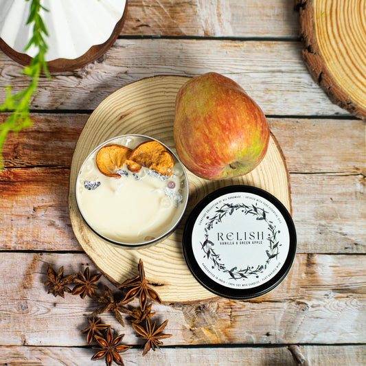 Relish : Handcrafted Soy Wax Apple Vanilla Candle