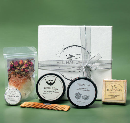 Natural Men's Grooming Set