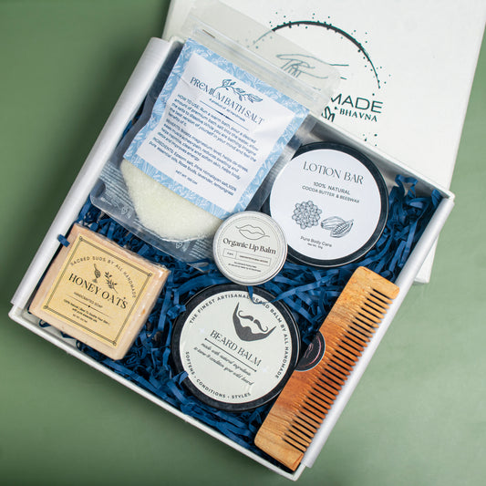 Natural Men's Grooming Set