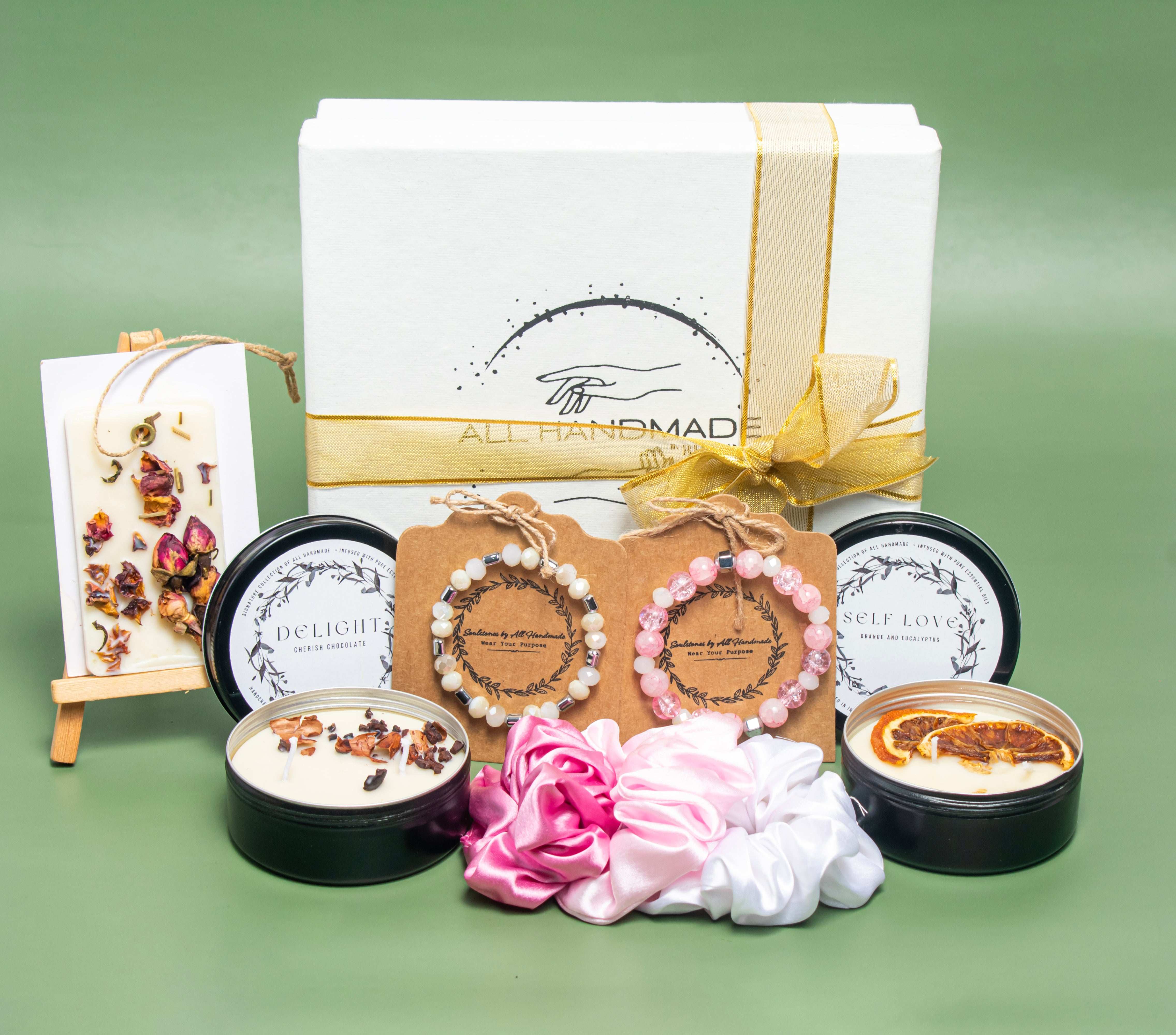 Twin Flame and Gemstone Glam gift set Main image