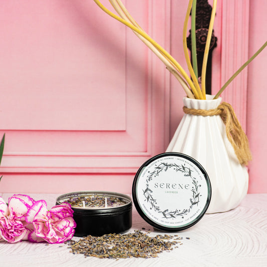 Serene : Lavender Soy wax candle