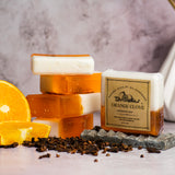 Orange clove goat milk shea butter soap